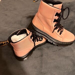 Dr. Martens Light Pink Combat Boots
